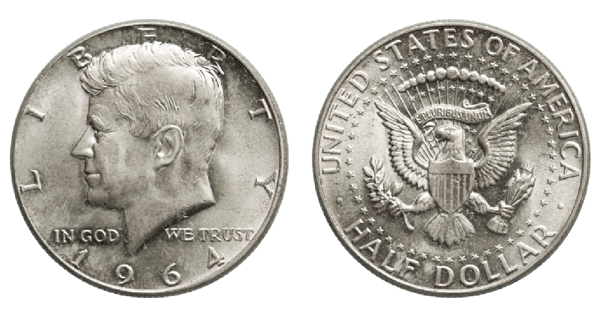 us silver coin half dollar kennedy