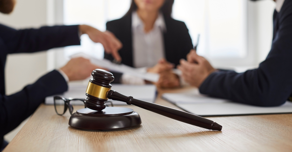 judge's gavel on desk