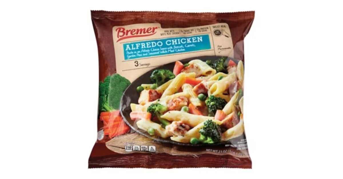 bremer alfredo chicken skillet