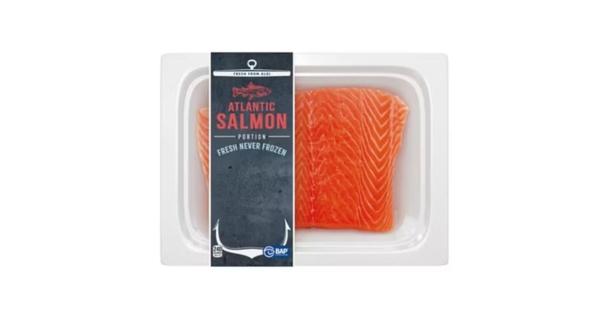 aldi atlantic salmon