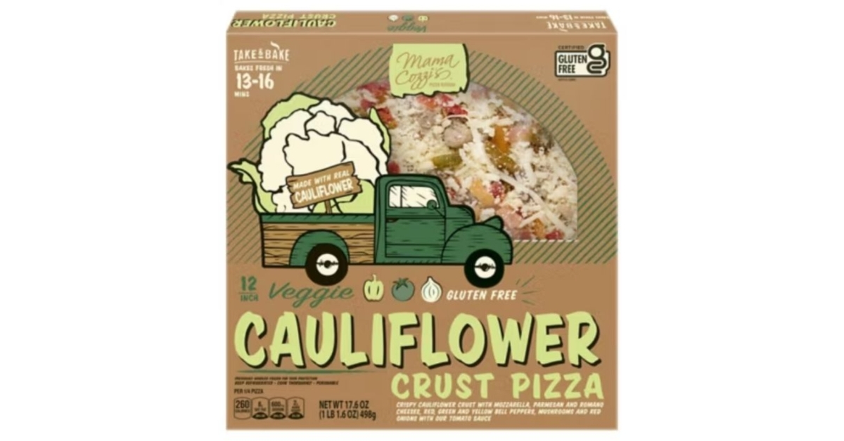cauliflower crust deli pizza