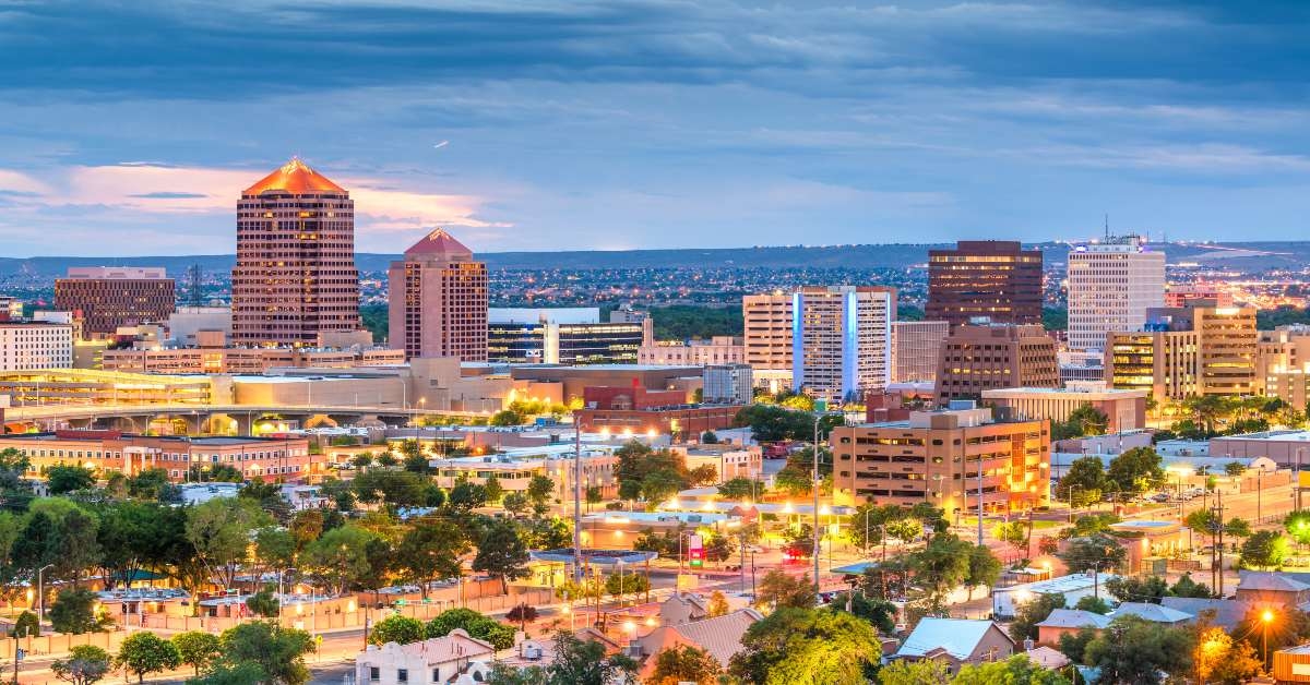 usa downtown cityscape 