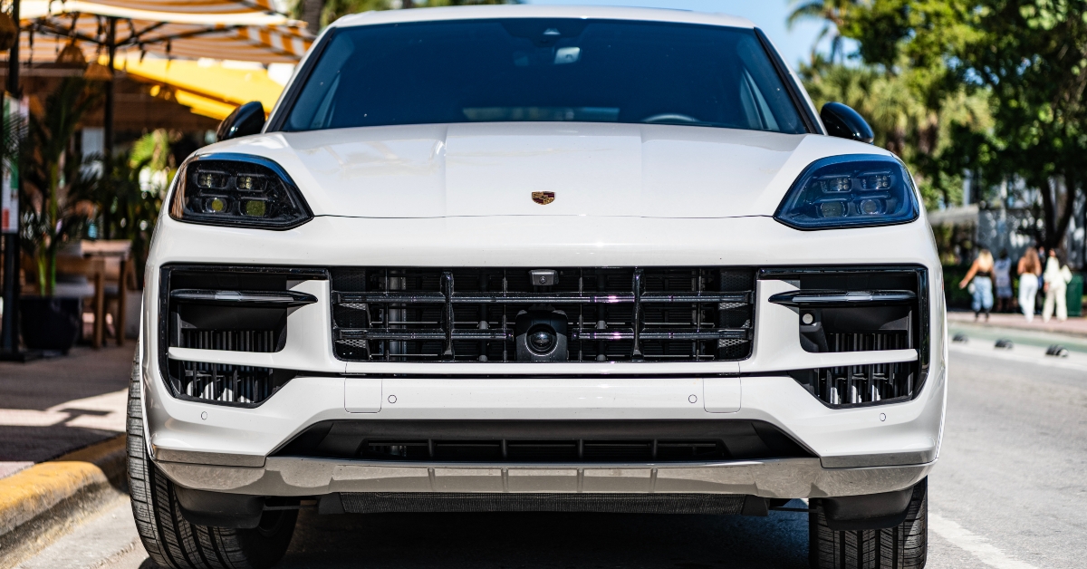Porsche Cayenne parked outdoor