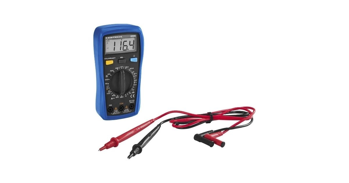 digital multimeter with audio continuity