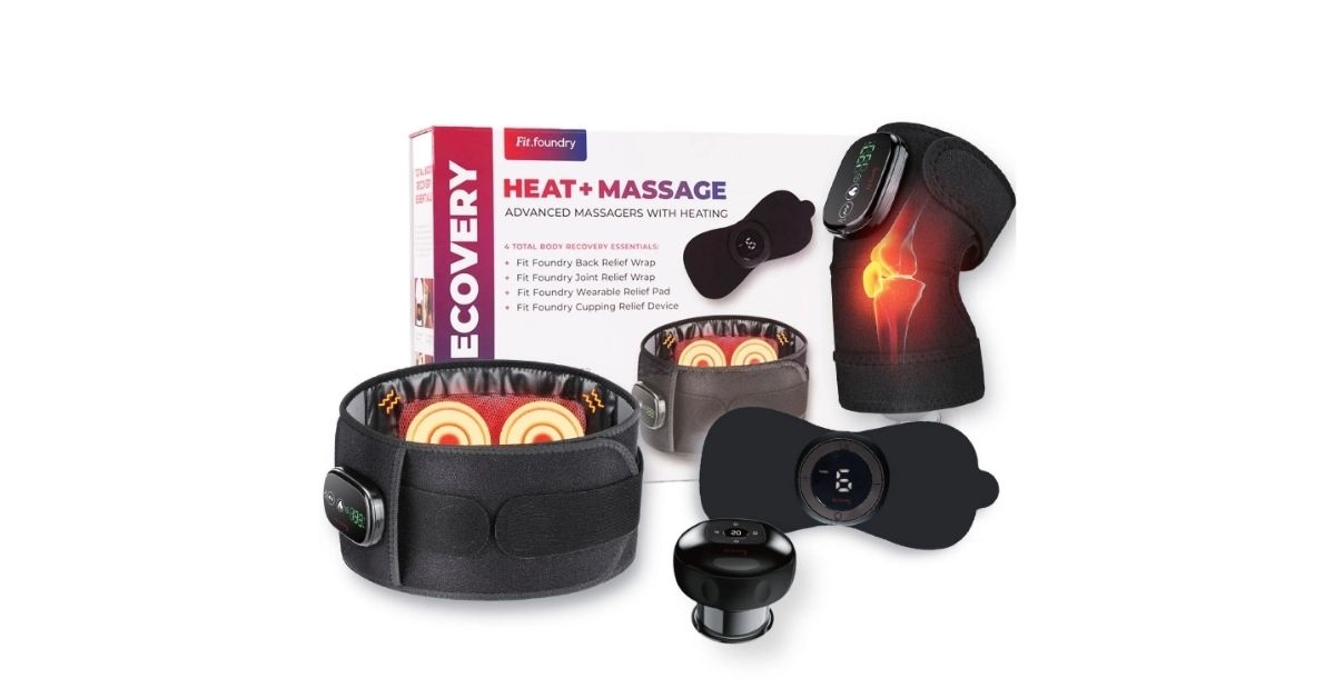 4 in 1 heat massage recovery pack for relief