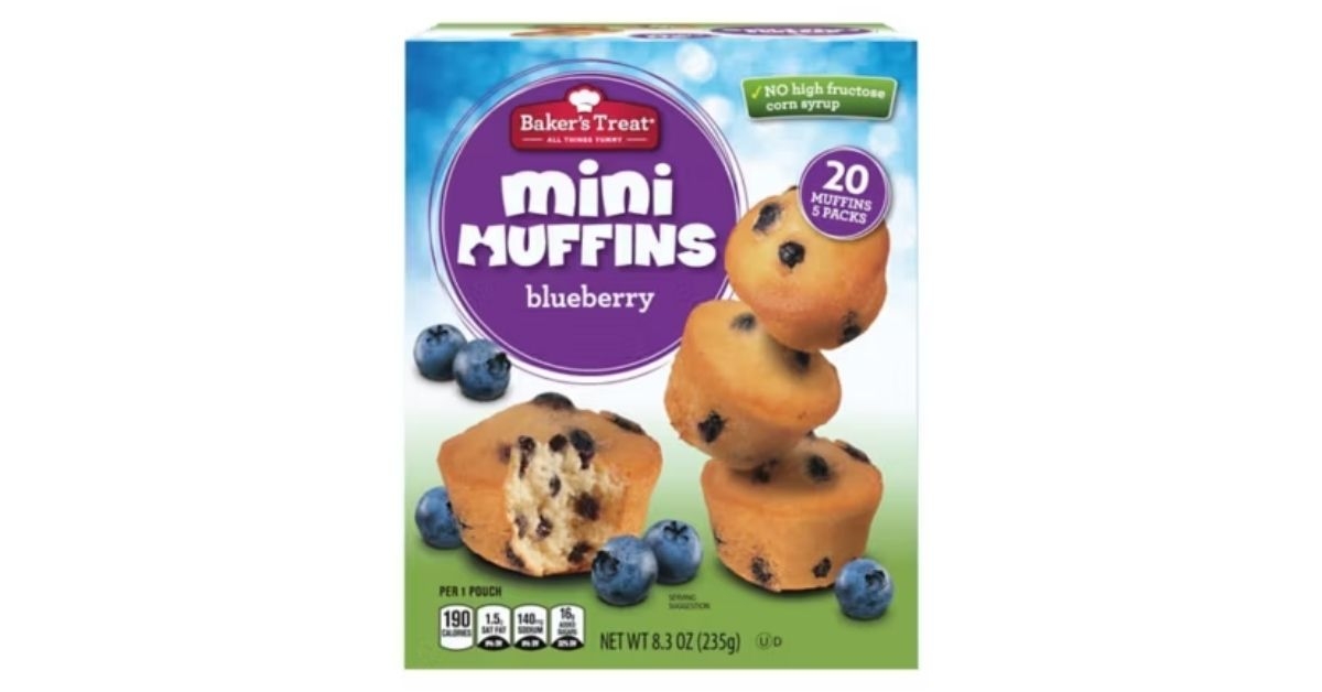 blueberry mini muffins