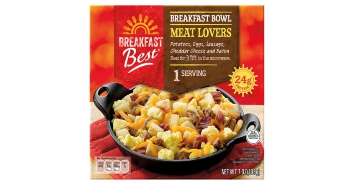 meat lovers breakfast bowl