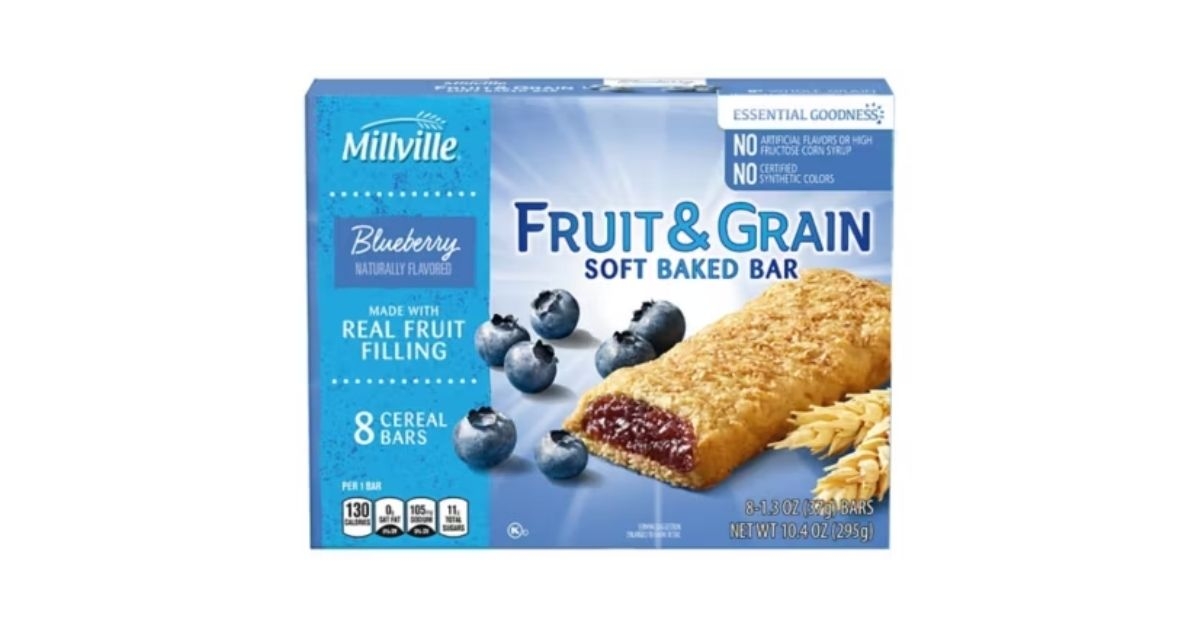blueberry fruit grain bars