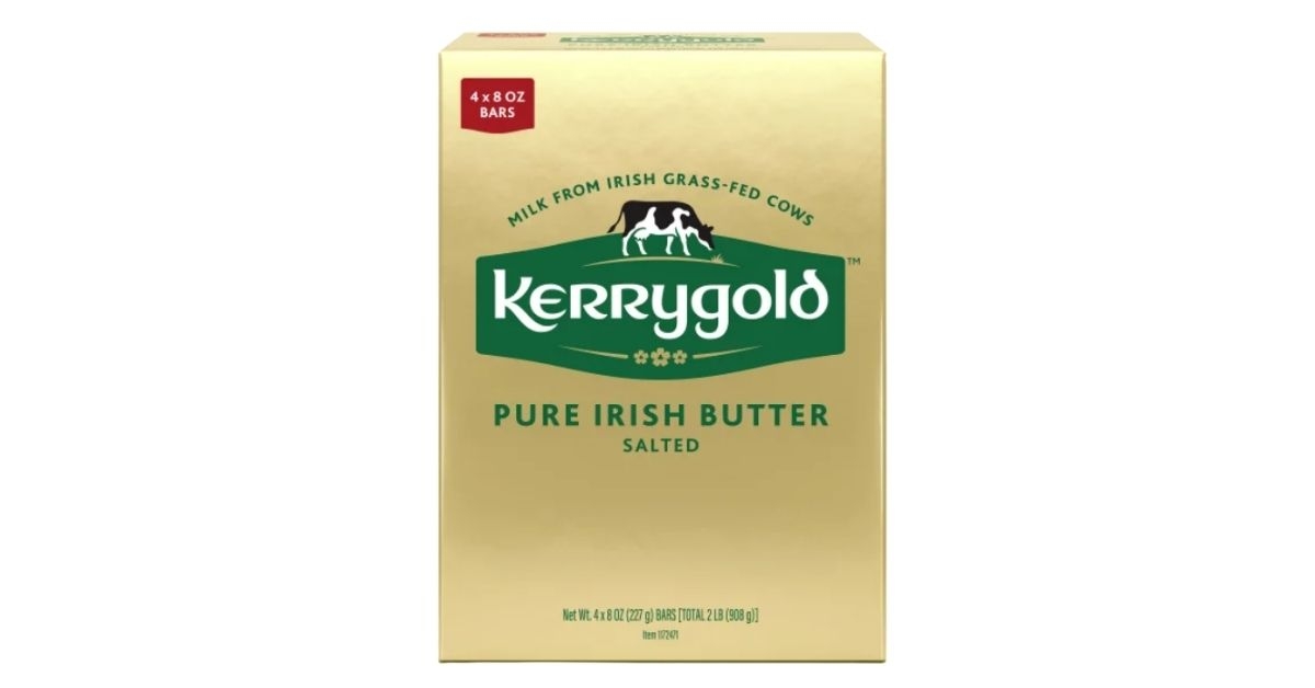 pure irish butter salted
