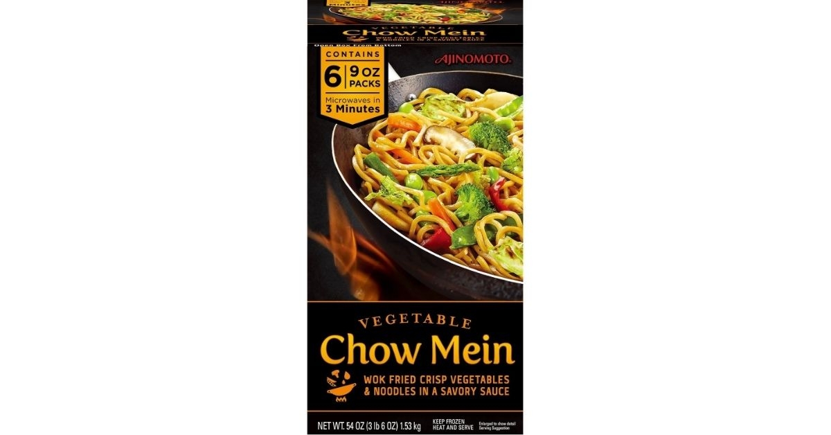 ajinomoto vegetable chow mein