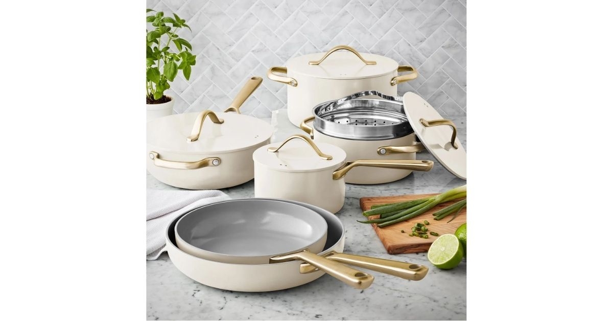 modern ceramic cookware set