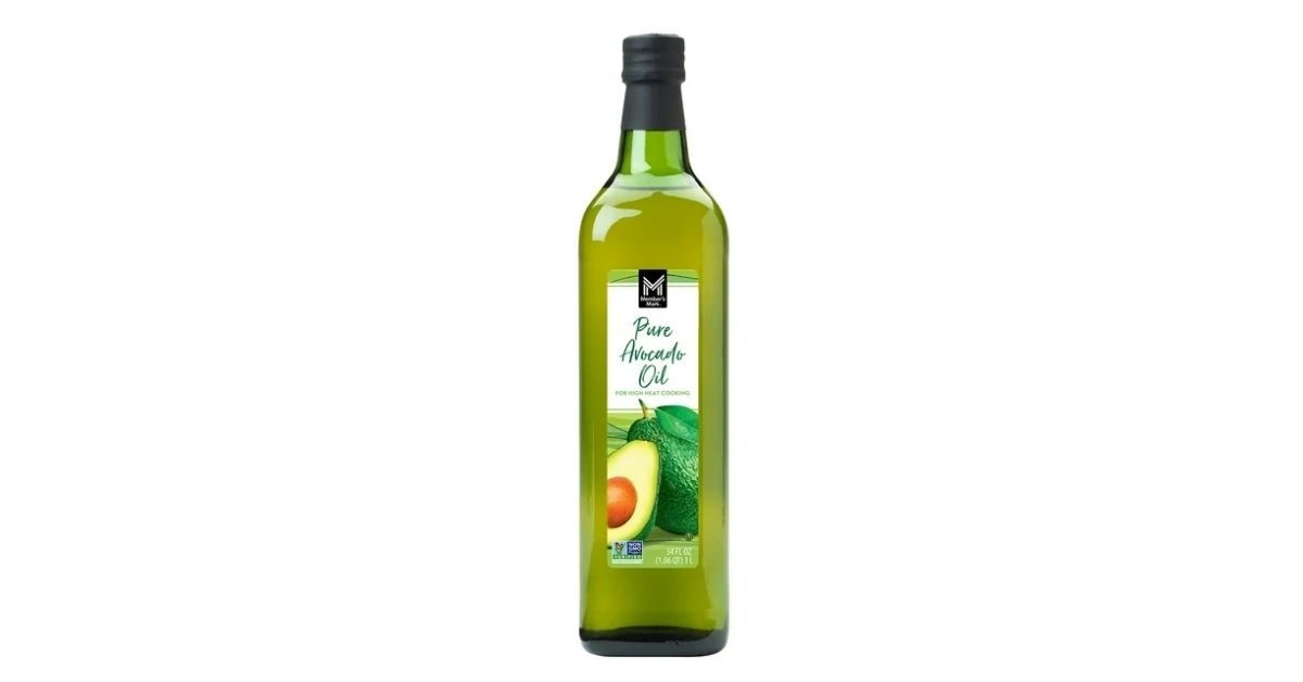 a bottle of avocado oil