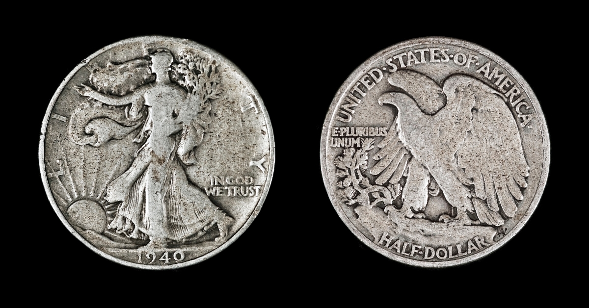 walking liberty half dollar 