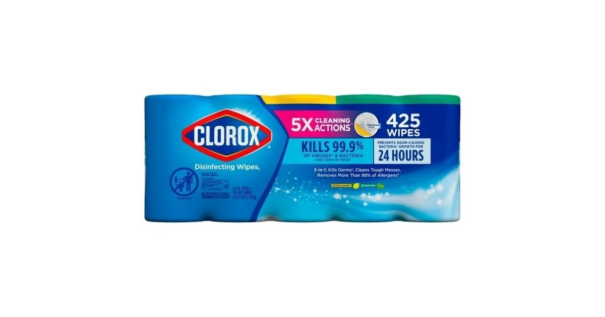 clorox disinfecting cleaning wipes