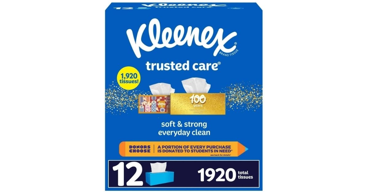 kleenex trusted care