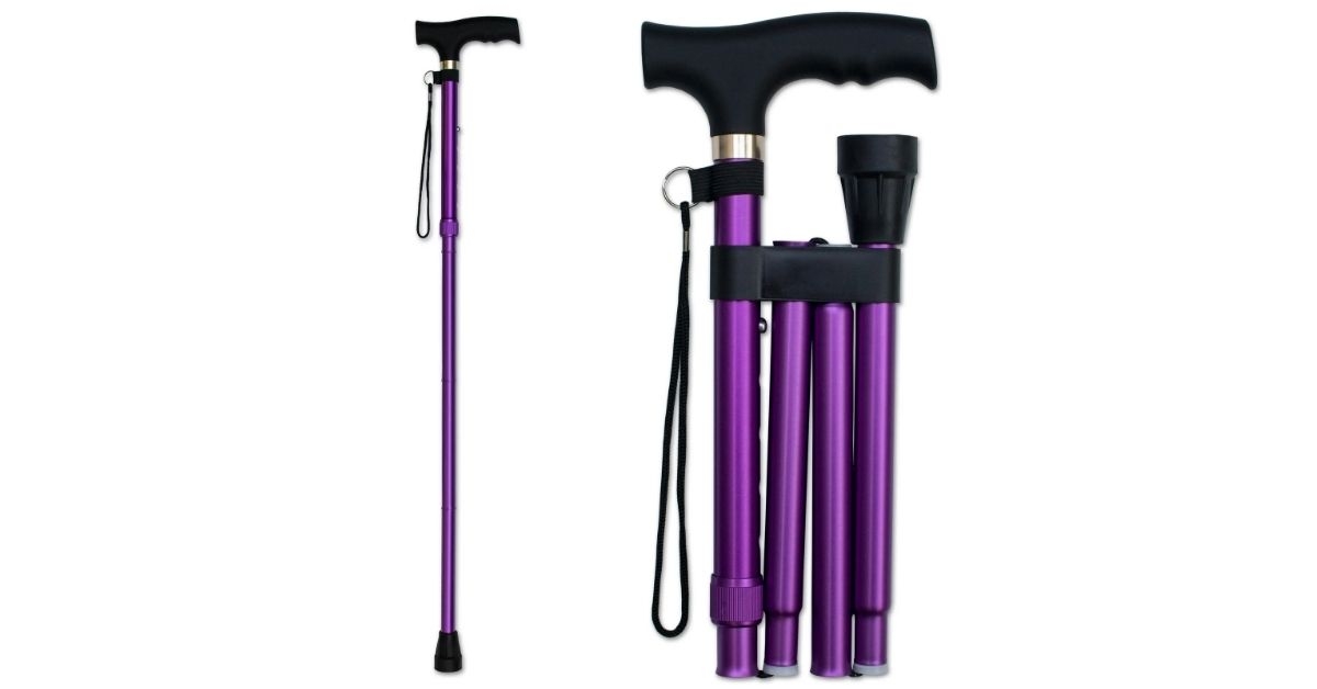 rms folding cane