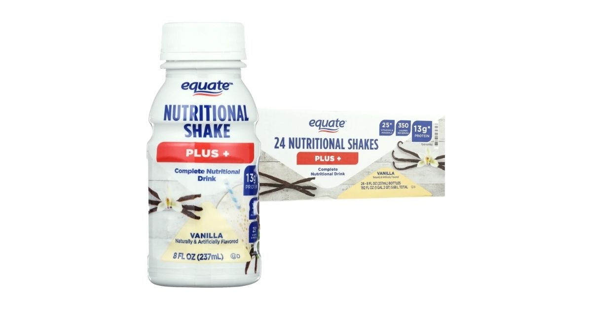 equate nutritional shake