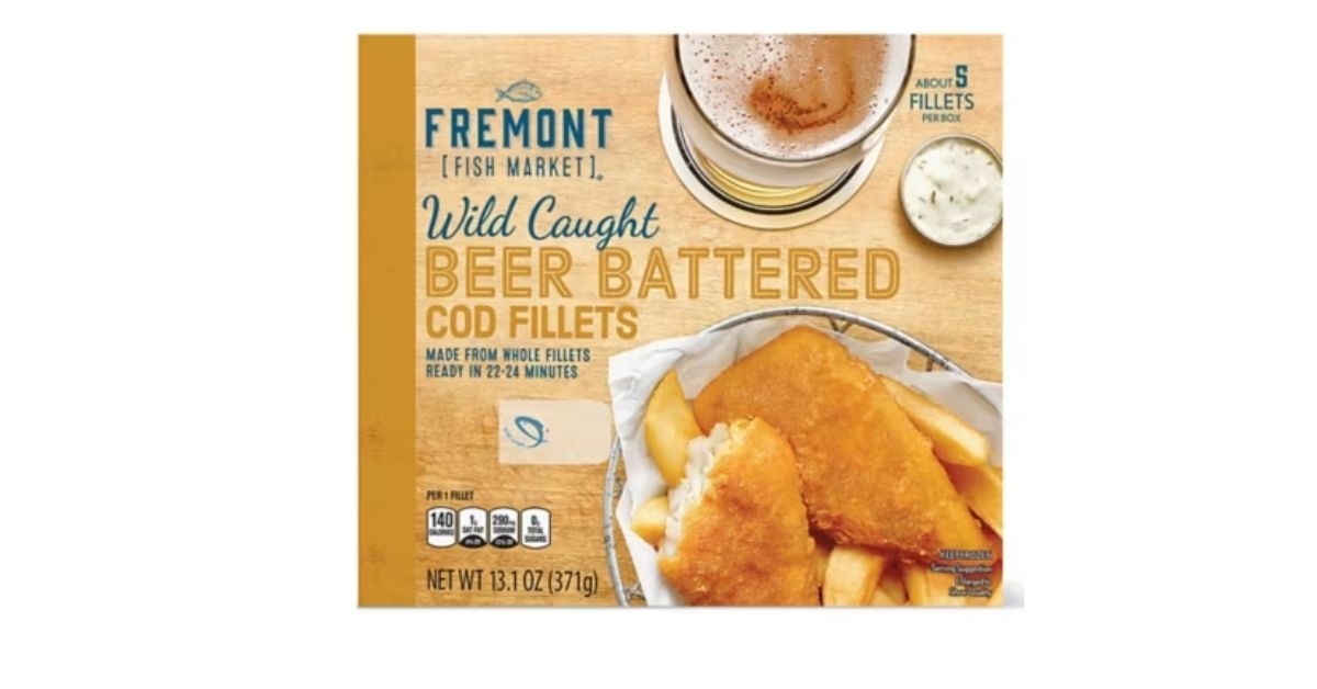 beer battered cod fillets