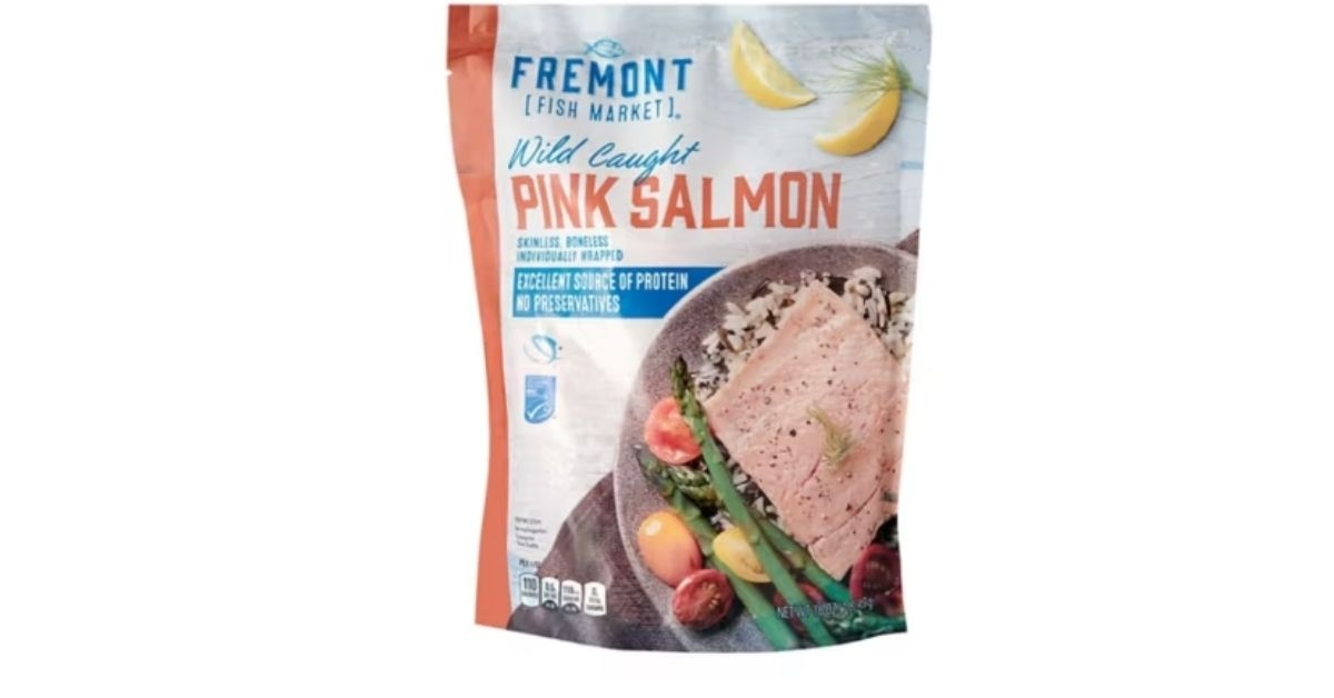 wild caught frozen pink salmon