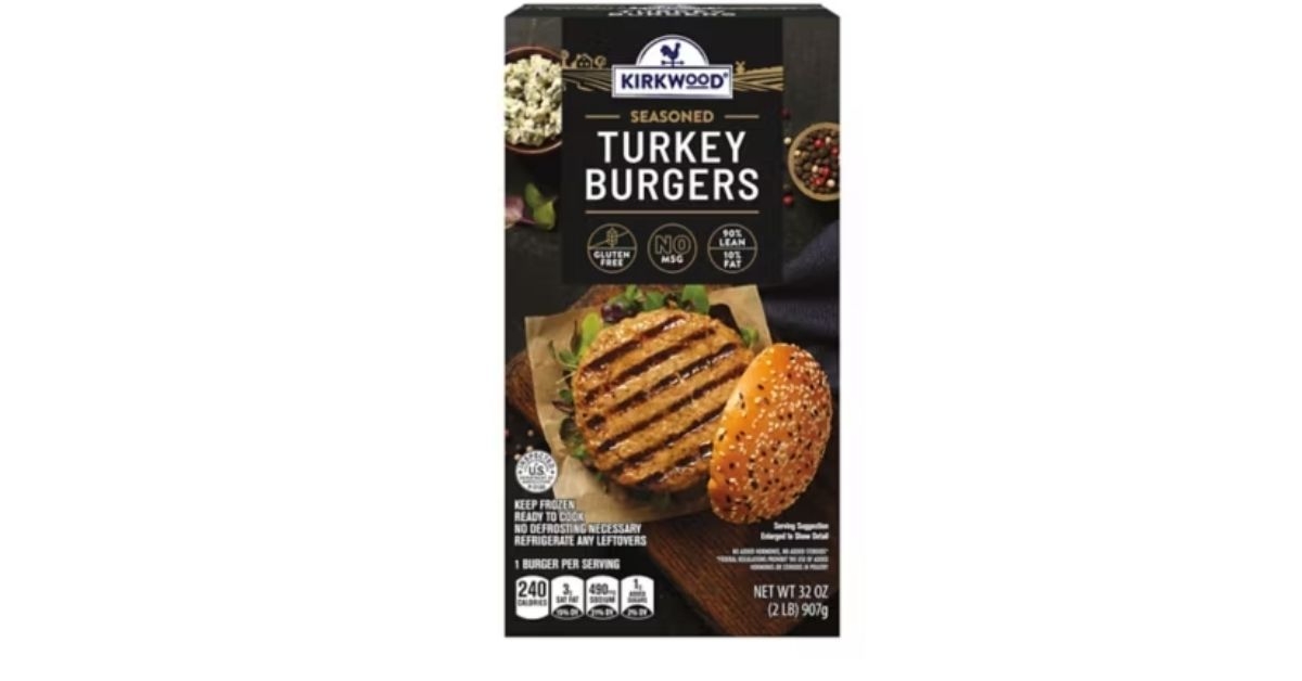 gluten free seasoned turkey burgers