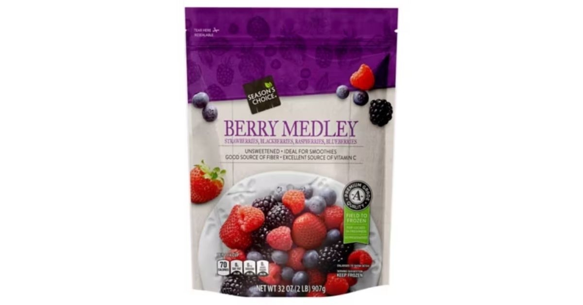 frozen berry medley
