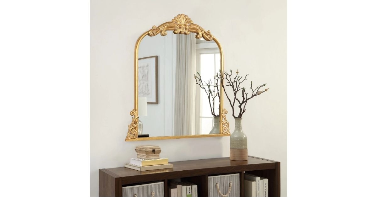 filigree wall mirror