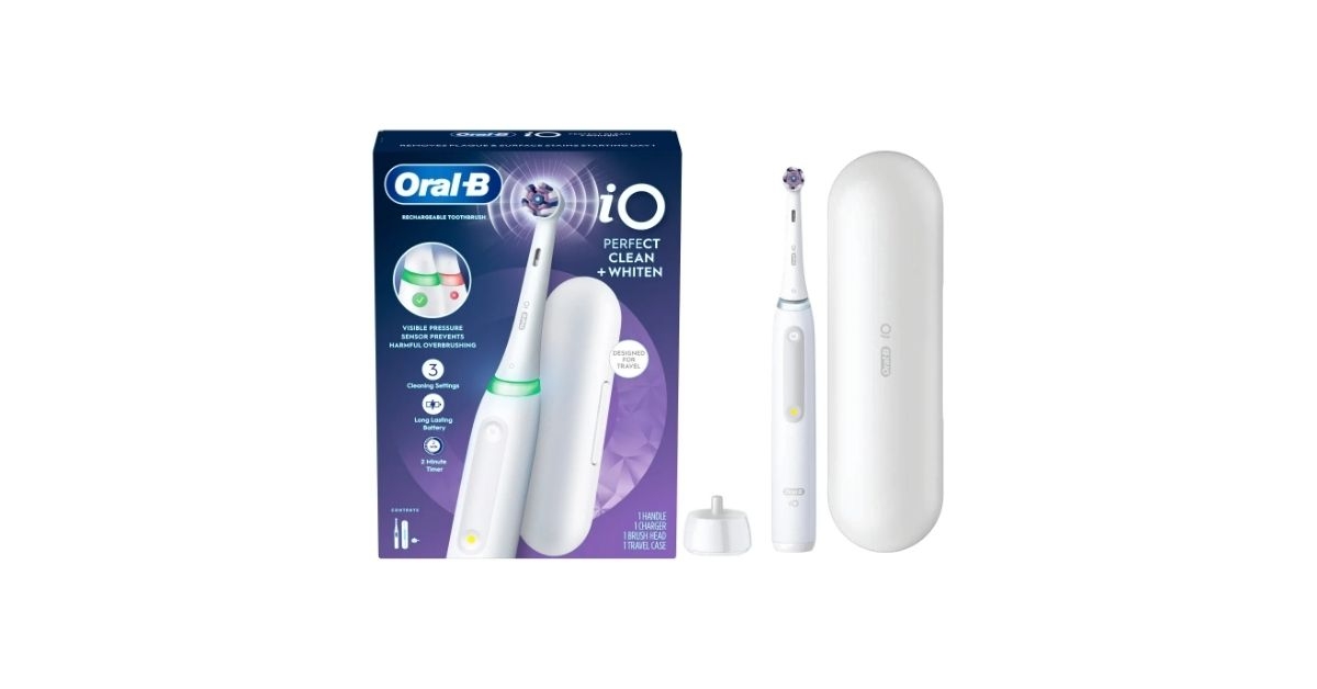 oral b rechargeable electric toothbrush