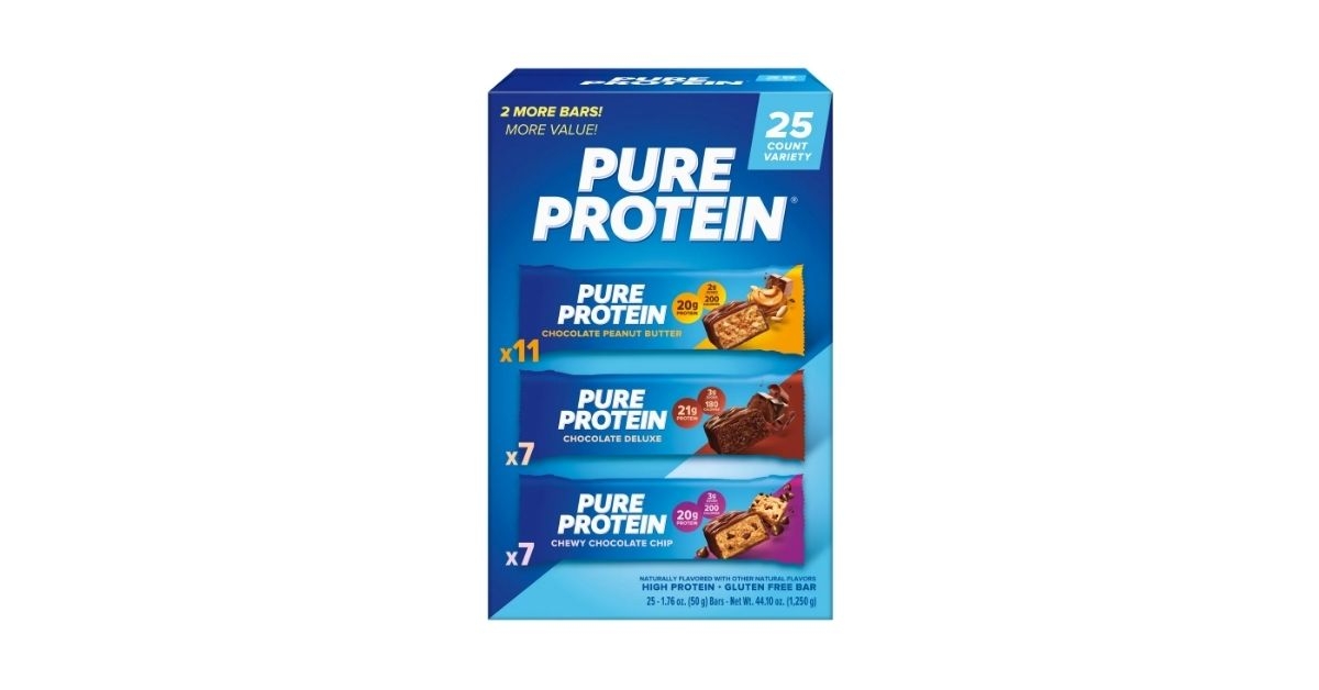 pure protein bars variety pack
