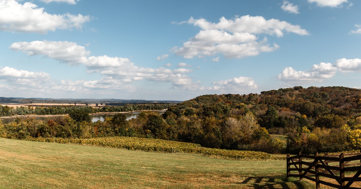 missouri river near hermann mo