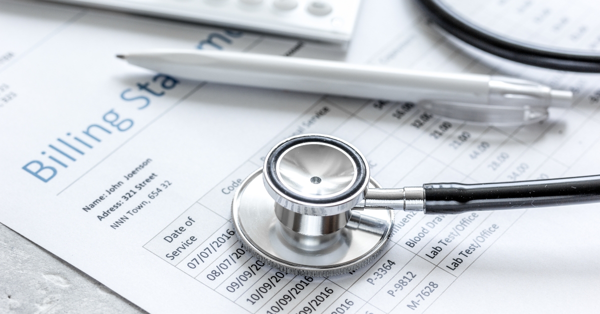 billing statement for medical service