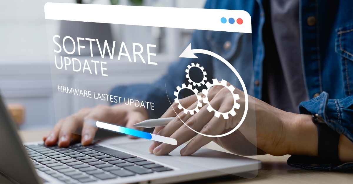 programmers updating software