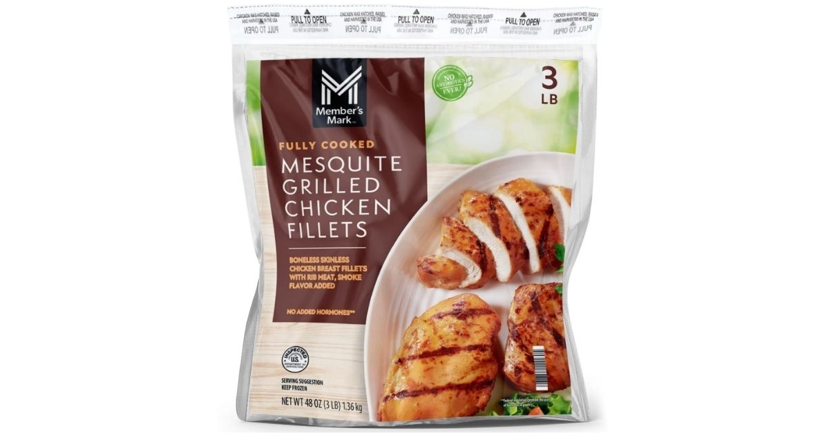 grilled chicken fillets nfrozen