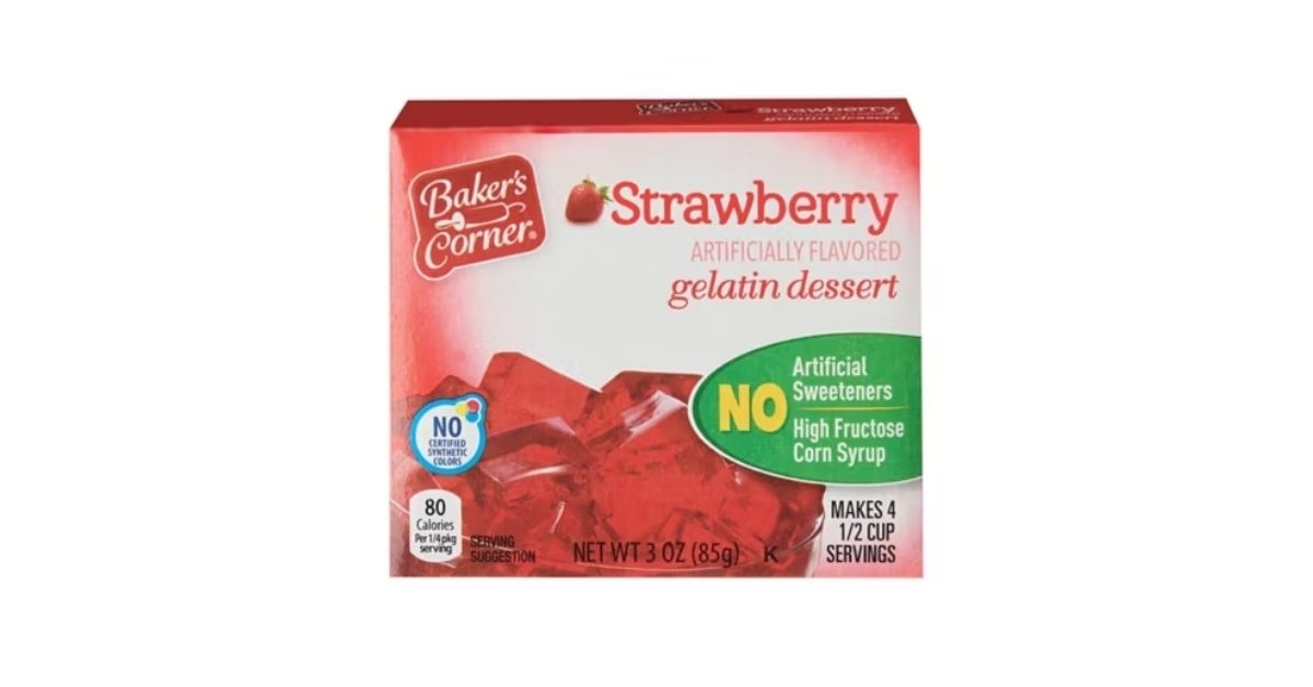 strawberry gelatin mix