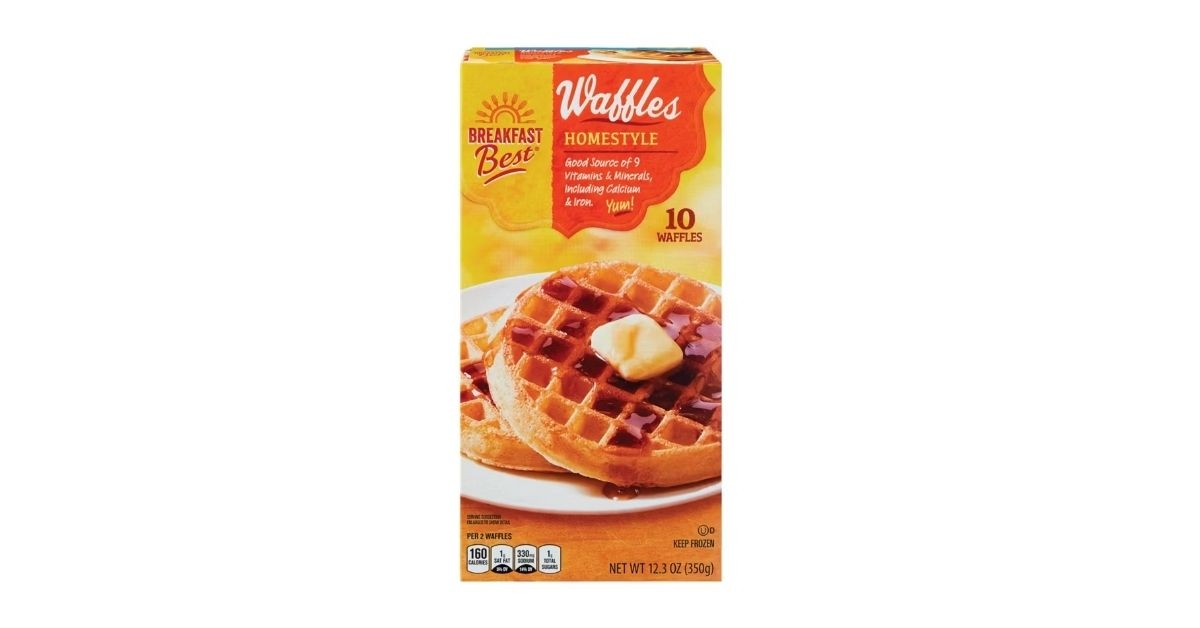 frozen homestyle waffles