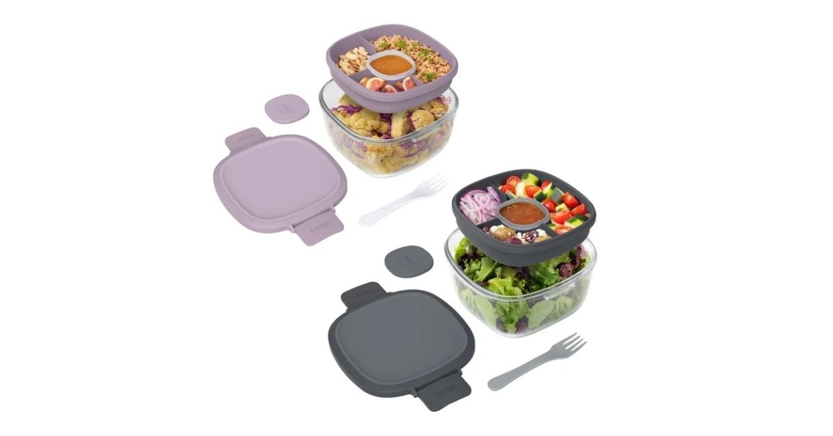 pack of salad container