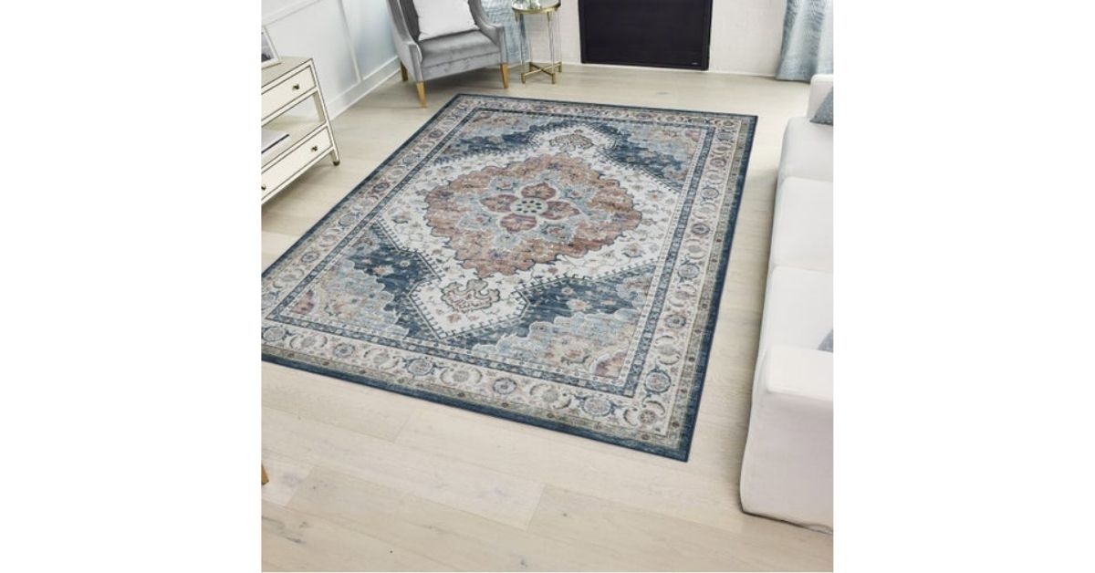 washable indoor area rug