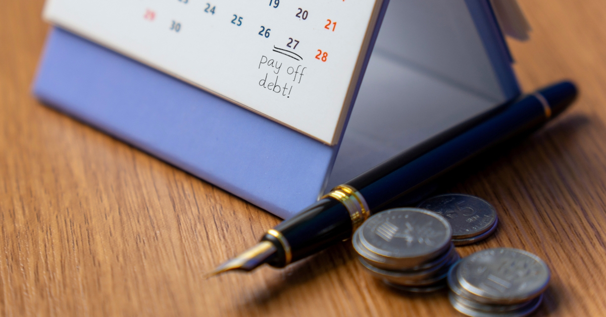 financial planning debt management concept