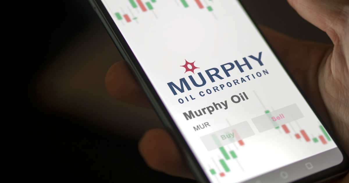 trading page of murphy oil