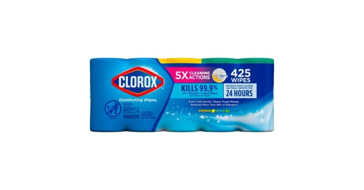 clorox disinfecting wipes variety pack