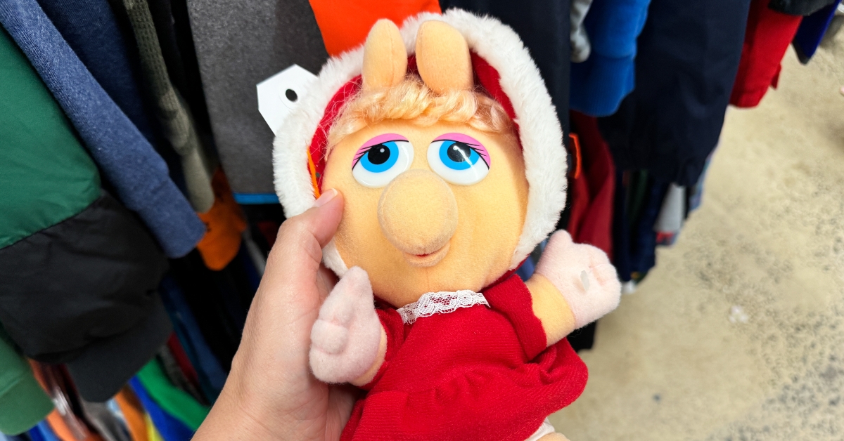 miss piggy stuffed plush muppet babies