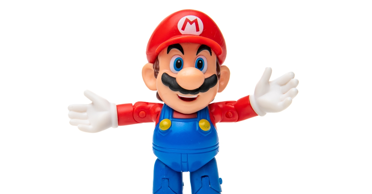 super mario figurine