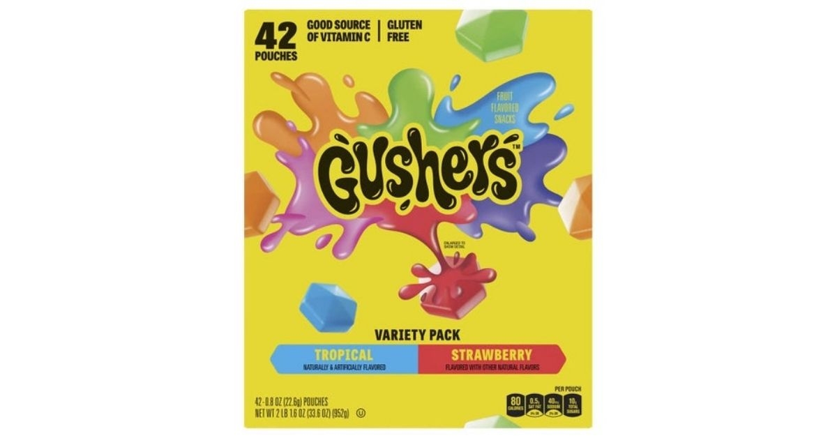 fruit flavored snacks