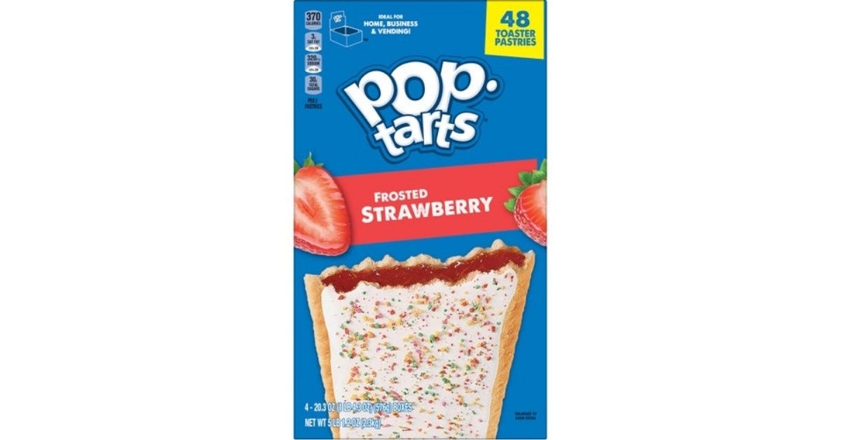 kelloggs pop tarts frosted strawberry