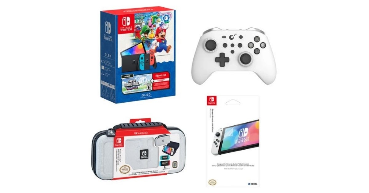 super mario bros accessories bundle