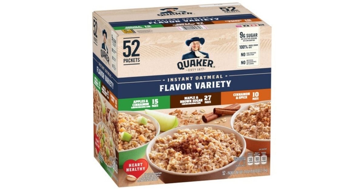 instant oatmeal variety pack