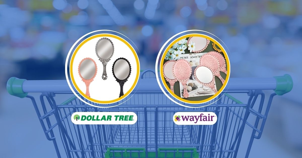 hand held mirrors with handles