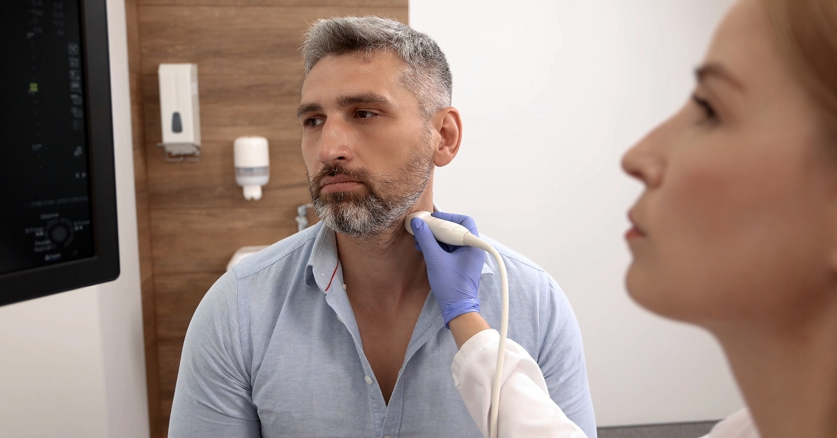 ultrasound scan of neck vessels 