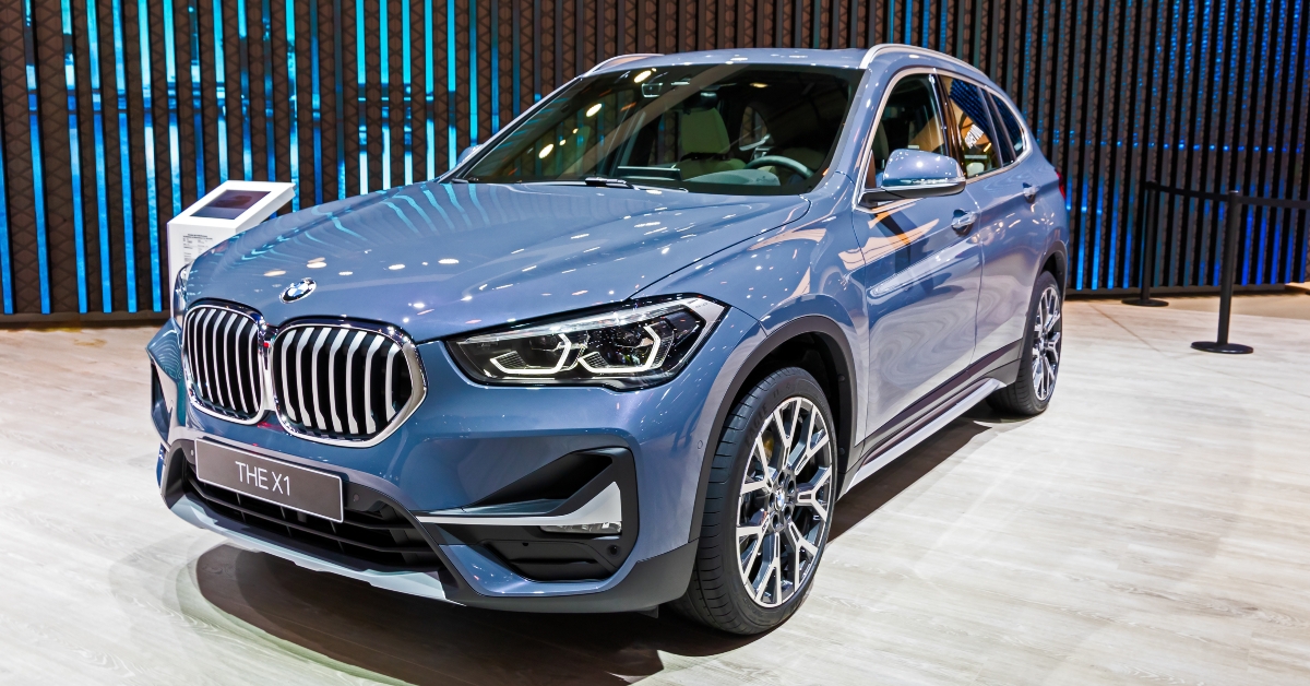 BMW X1 car showcased
