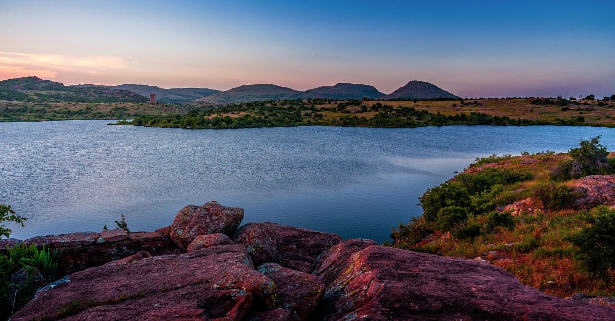 witchita mountain wildlife preserve in lawton oklahoma