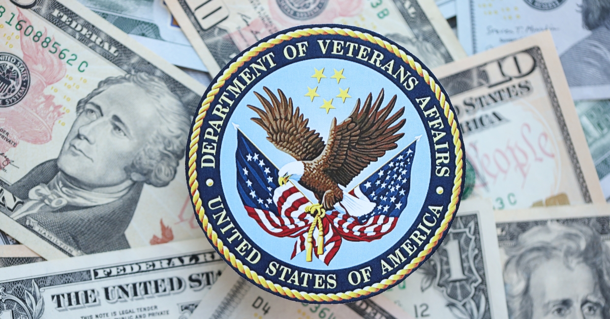 veteran affairs seal on us dollar bills